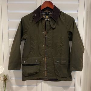 Boys Barbour coat - excellent condition